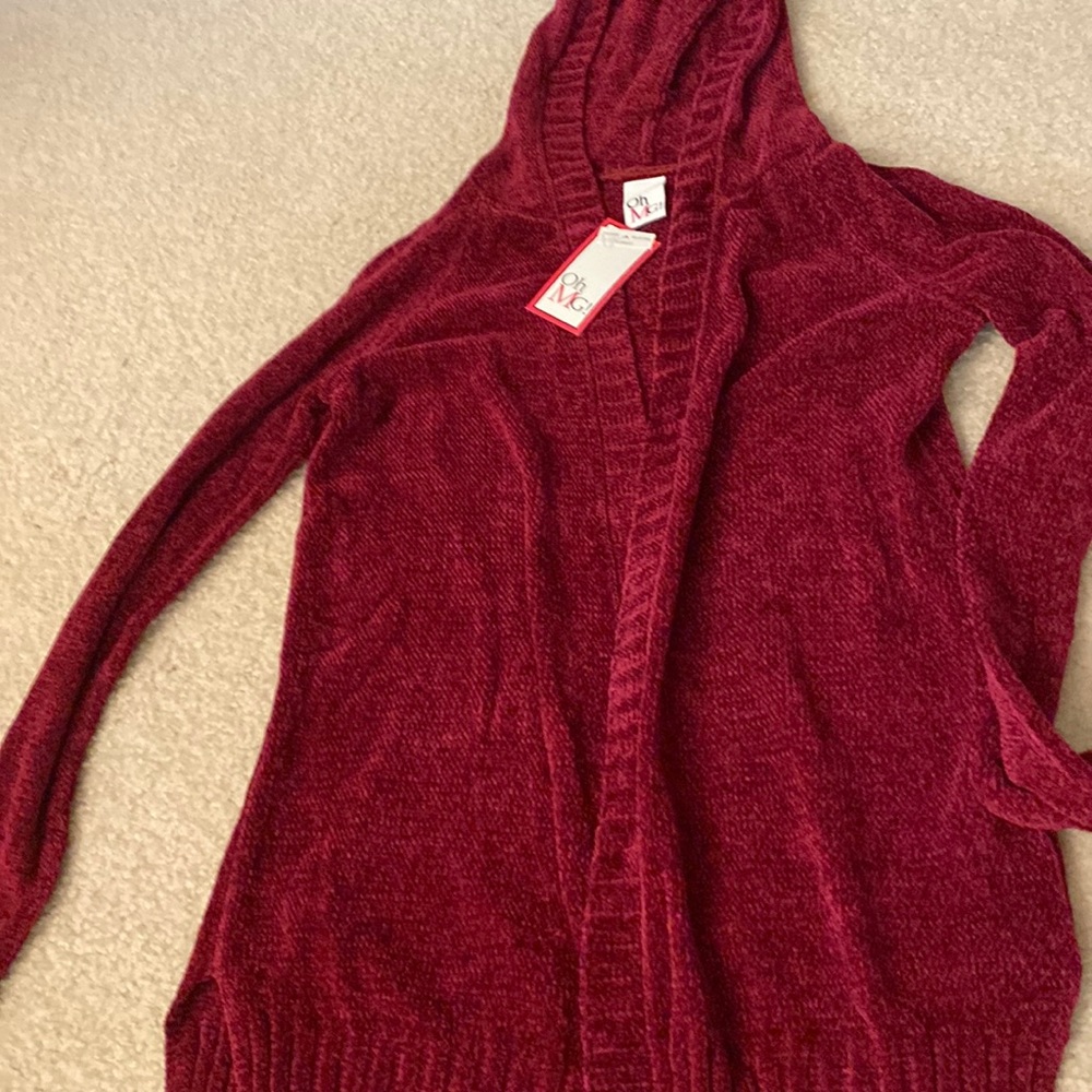 cardigan with hoodie